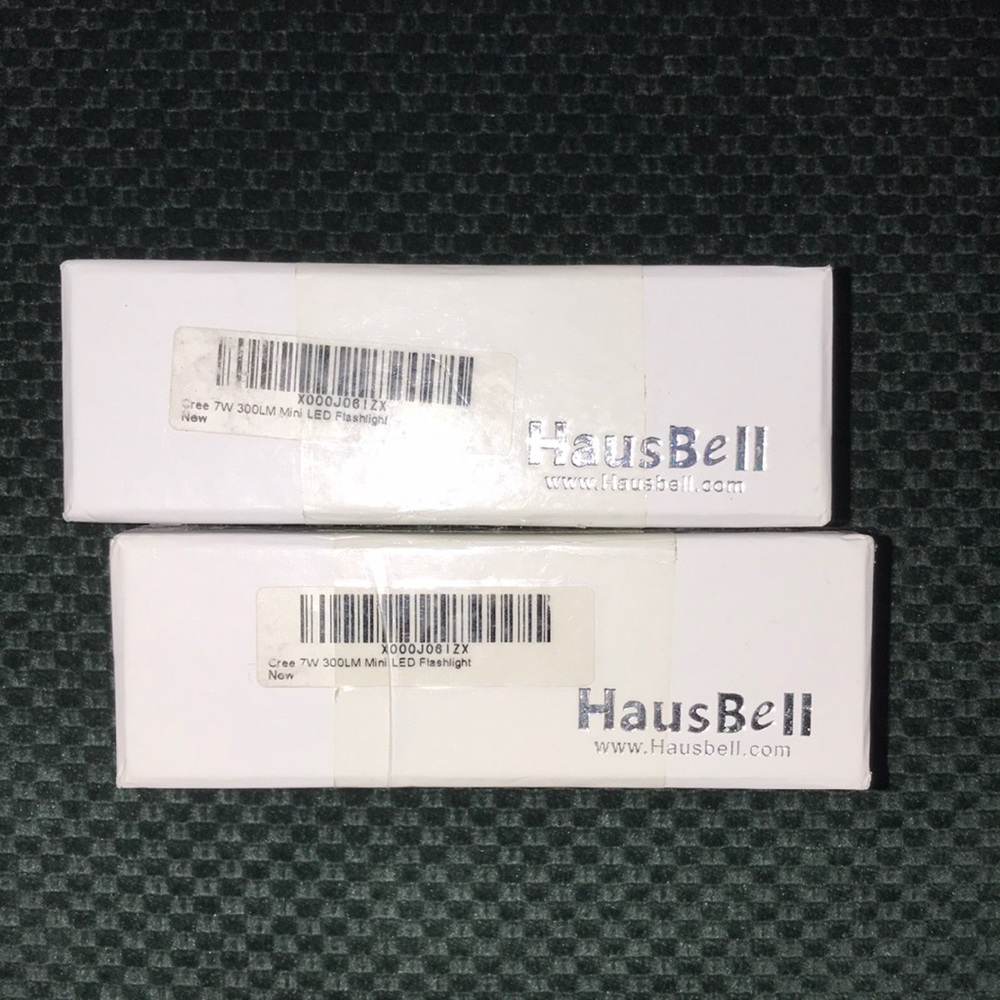 Flashlights Hausbell 2x mini led